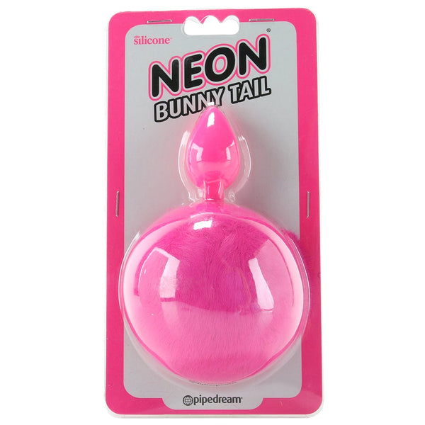 Pink Bunny Tail Butt Plug