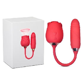 Kinky Rose with Thrusting Vibrator- Rechargeable