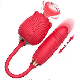 Kinky Rose with Thrusting Vibrator- Rechargeable