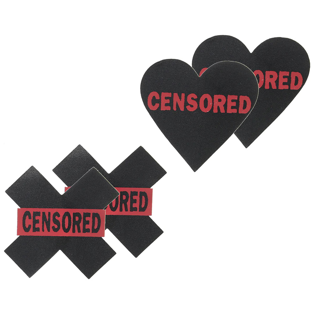 Censored Nipple Pasties- 2pk