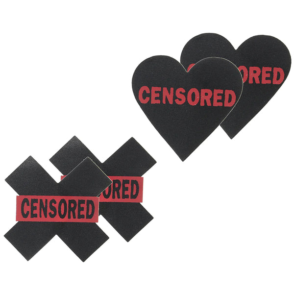 Censored Nipple Pasties- 2pk