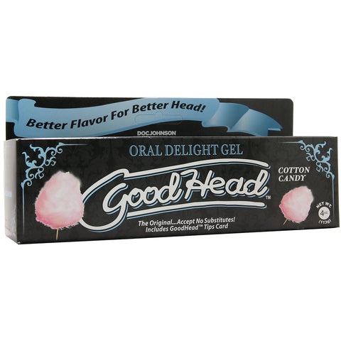 Good Head Oral Delight Gel- Cotton Candy flavor 4oz/113ml